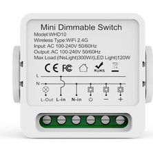 BilTeknik Tuya Zigbee Akıllı Dimmer Anahtar Modülü 16A