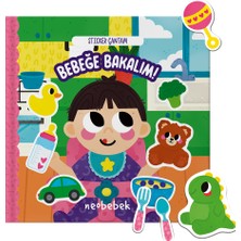 Neobebek Sticker Çantam - Bebeğe Bakalım! (Jelly Stickerlı Hikaye Kitabı)