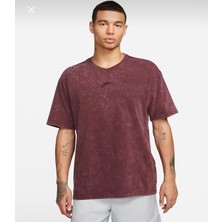 Nike Sportswear MAX90 Premium Essential Dye Short-Sleeve Bordo Erkek T-Shirt DZ2898-681