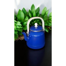 UltraMint Emaye 1.5l Çaydanlık, Üstten Tutmalı ve Çinko Bitki Çayı Demliği