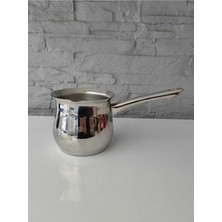 UltraMint Paslanmaz Çelik Büyük Sütlük, Cezve ve Sosluk 1,25L, Şık ve Dayanıklı