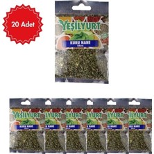 Yeşilyurt Kuru Nane 25 G | Doğal ve Katkısız Baharat x 20 Adet
