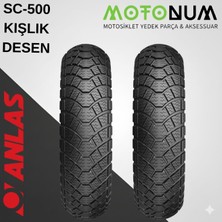 Motonum Kuba Brıllıant 125 Pro-X Ön ve Arka Lastik Takımı -SC500-KIŞLIK- LST00160