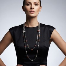 THEIA GemWorks Zarin - Bostana Akik & Hematit Kolye