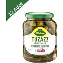 Kühne Tuzazz Karışık Turşu 670 gr x 12 Adet
