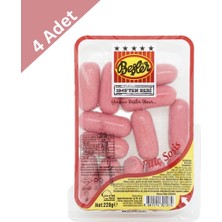 Beşler Piliç Kokteyl Sosis (220 G) x 4 Adet - Pratik ve Eğlenceli Atıştırmalık