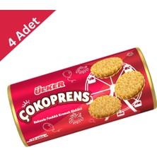 Ülker Çokoprens (10’lu) x 4 Adet - Nesillerin Vazgeçilmezi Çikolatalı Bisküvi Klasiği