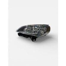 Depo Fiat Doblo Sol Ön Far Lambası Siyah Çerçeve 2015-2023