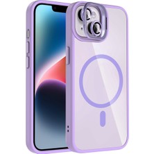 Shepherds iPhone 13 Uyumlu Remim Magsafe Kılıf Standlı ve Lens Korumalı Kapak