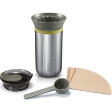 UltraMint Taşınabilir Manuel Kahve Demleyici ve Termos, Pratik ve Şık Tasarım