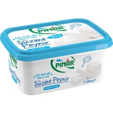 Pınar Az Yağlı Az Tuzlu Süzme Peynir 500 G x 2 Adet - Hafif ve Sağlıklı Lezzet