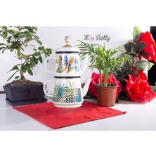 UltraMint Renkli Emaye Minyon Çaydanlık, Şık ve Dayanıklı Tasarım