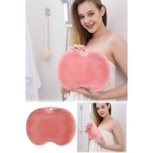 Munico Tembel Sırt Sürtünme Banyo Kaymaz Ayak Yıkama Matı Vantuz Masaj Banyo Paspası Masaj Ayak Fırça Pedi