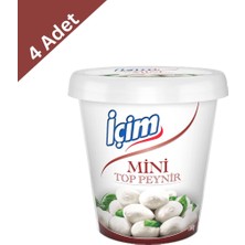 İçim Içim Mini Top Peynir 180 G x 4 Adet - Eğlenceli, Besleyici ve Pratik Atıştırmalık