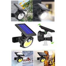 Munico Bahçe & Duvar Aydınlatma Sensörlü Güneş Enerjili 26 Ledli Apartman Site Villa Lambası 3 In 1 Profesy