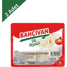 Bahçıvan Dil Peyniri (200 G) X2 Adet - Lif Lif Ayrılan Az Tuzlu Lezzet Eğlencesi