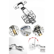 Munico Mutfak Menteşesi Kapı Çelik Hidro Menteşe Evrensel Mutfak Adet Dolap 10 Dolap Demi  Için Ideal Seçim