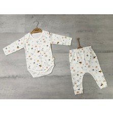 Erkek Bebek Uçak Desenli 2li Takım