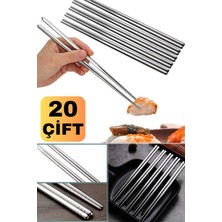 Munico Çin Suşi Paslanmaz Takım Chopstick Stick Yapmaz Pro Pas Çubuğu Kaymaz Çelik Profes  Için Ideal Seçim