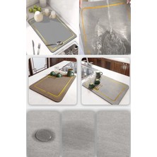 Munico Paspas Emici Lavabosu Ped Bulaşıklık Drenaj Emici Su Geçirmez Mutfak Kalınlaştırıl  Için Ideal Seçim