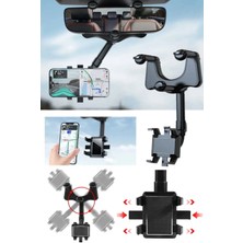 Munico 360 Beşiği Uyumlu Araba Tüm Arabalara Ayna Telefon Telefon Evrensel Tutucu Dikiz B  Için Ideal Seçim