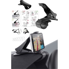 Munico Universal Araba Telefon Tutucu Gösterge Braket Navigasyon Telefon Aksesuarları Cep Telefonu Tutacağı
