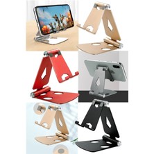 Munico Tablet Telefon Tutucu Evrensel Çift Katlanır Cep Telefonu Tutucular Cep Telefonu Tablet Stand Tutucu