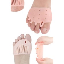 Munico Unisex Pad Azaltma 5 Ağrı Tüm Metatarsal Bedenlere Ayak Delikli Silikonu Uyumlu Yü  Için Ideal Seçim