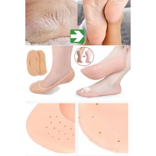 Munico Ten Ayak Universal 1 Bakım Çift Çatlak Silikon Patiği Topuk Önleyici Patik Sağl  ile Pratik Kullanım