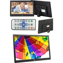 Munico 7 Inç LCD Geniş Ekran Dijital Fotoğraf Çerçevesi Elektronik Resim Video Oynatıcı Hd Kumandalı Table