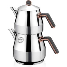 UltraMint Paslanmaz Çaydanlık Seti, Şık ve Dayanıklı, Pratik Kullanım