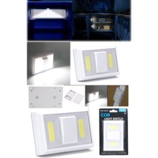 Munico Çift Ledli Seyyar Araba Karavan Aydınlatma On/off Tuşlu Ultra Parlak Lamba Spot Lambası Dikdörtgen