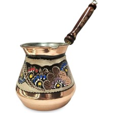 UltraMint El Işlemeli Bakır Cezve, Büyük Boy, Erzincan Geleneksel Tasarım