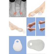 Munico 2 Adet Ayak Parmakları Ayırıcı Ayak Düzleştirici Yumuşak Silikon Ayak Parmağı Ayırıcı Ayak Düzeltici