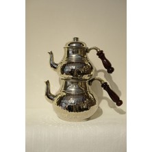 UltraMint El Dövmesi Büyük Boy Bakır Çaydanlık Takımı, Geleneksel ve Şık Tasarım