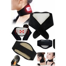 Munico Siyah Korse Bandı Boyun Manyetik Ped Koruyucu Brace Orjinal Isıtıcı Isı Turmalin B  Için Ideal Seçim