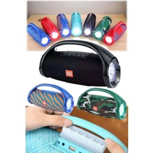 Munico Büyük Boy Bluetooth Hoparlör Speaker Aydınlatma Ledli Taşınabilir Bisiklet Plaj Eğlenceli Tutacaklı