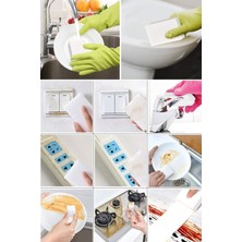 Munico 1 Adet Araba Detay ve Çizik Giderici Akıllı Sünger Evde Sınırsız Kullanım Mutfak Banyo Ayakkabı Bez