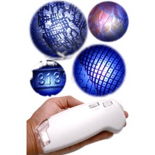 Munico Mikrafonu Ayarlanabilir 100X Kumaş El Antika Kalite LED Tespit Aydınlatmalı Büyüte  Için Ideal Seçim