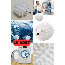 Munico 10 Adet Yeniden Kullanılabilir Kirpi Yıkama Çamaşır Topu Kurutucu Topu Çamaşır Makinesi Temizleme