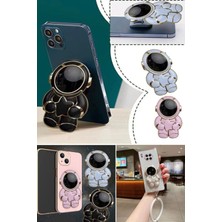 Munico 3D Kaplama Astronot Katlanır Cep Telefonu Pop-Up Stand Tutucu Akıllı Telefonlar Için Etiket Tutucu