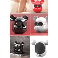 Munico Bulldog Köpek Şeklinde Speaker Plaj Evde Koşuda Tatlı Bulldog Bluetooth Hoparlörü Kaliteli Speaker