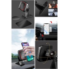Munico Universal Araba Telefon Tutucu 360 Derece Gps Manyetik Cep Telefonu Tutucu Iphone Tüm Araçlara Uygun