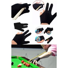 Munico Profesyonel 1 Adet Üç Bant & Snooker & Amerikan Bilardo Eldiveni Rahat Kaygan Ömürlük Eldiven Kalite