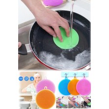 Munico Tırtıklı Temizlik Tava Taraflı Silikon Sihirli Süngeri Adet Çift Tencere Bulaşık T  Için Ideal Seçim