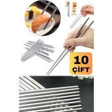 Munico Tasarım Kaymaz Şık Çubuk Yıkanabilir Suşi Profesyonel Hashi Çift Çin Chopstick Çel  Için Ideal Seçim