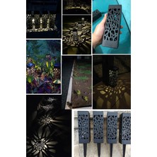 Munico Solar Güneş Enerjili Bahçe Lambası Profesyonel Yürüyüş Yolu Aydınlatma 8’li Bahçe Seti