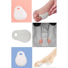 Munico Üst Üste Binen Erkekler ve Kadınlar Için 2 Adet Ayak Parmakları Ayırıcı Ayak Düzleştirici Ara Parça