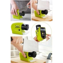 Munico Kurbanların Vazgeçilmezi Bıçak Motorlu Mutfak Bıçak Bileme Makinesi Bileyici Cihaz Pilli Bıçak Seti