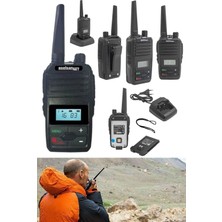 Munico Şantiye Ofis Telsizi Profesyonel Işyeri  Güvenlik Için Uygun Şarjlı Uzaktan Çekme Özellikli Kaliteli